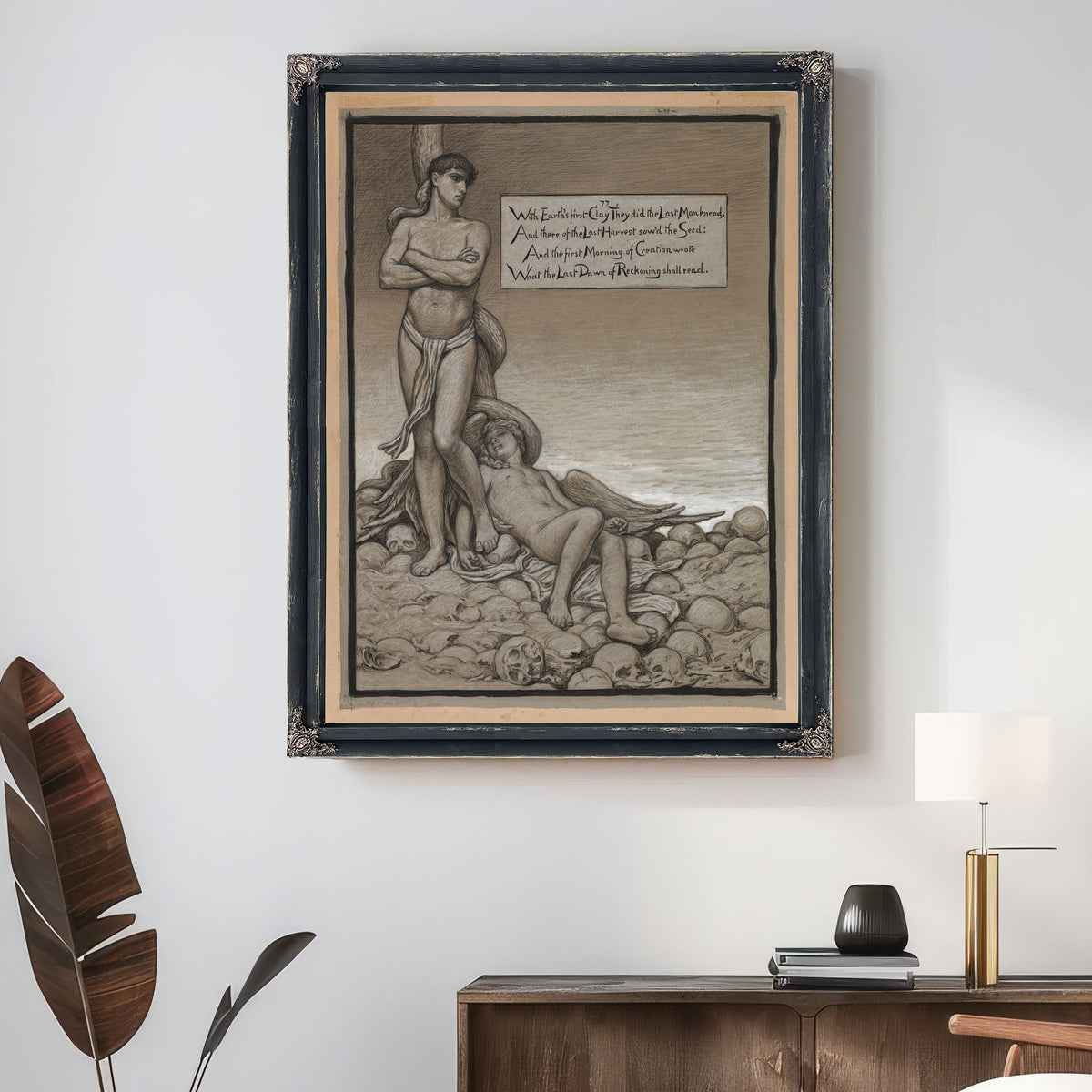 The Last Man 1883 1884 By Elihu Vedder