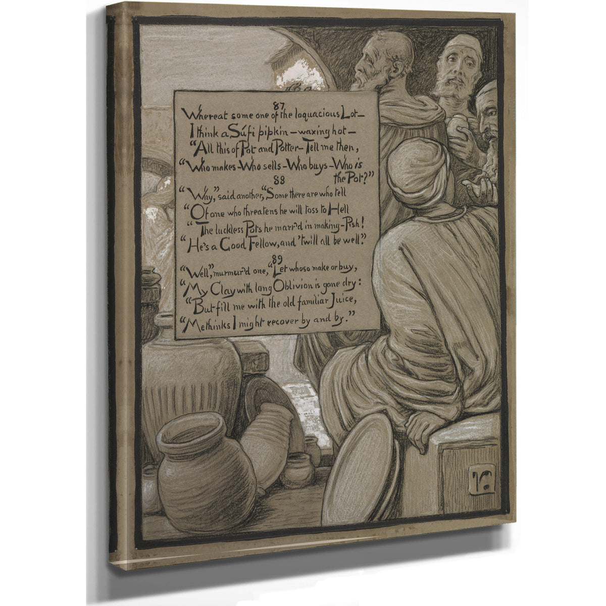 The Loquacious Vessels 1883 1884 By Elihu Vedder