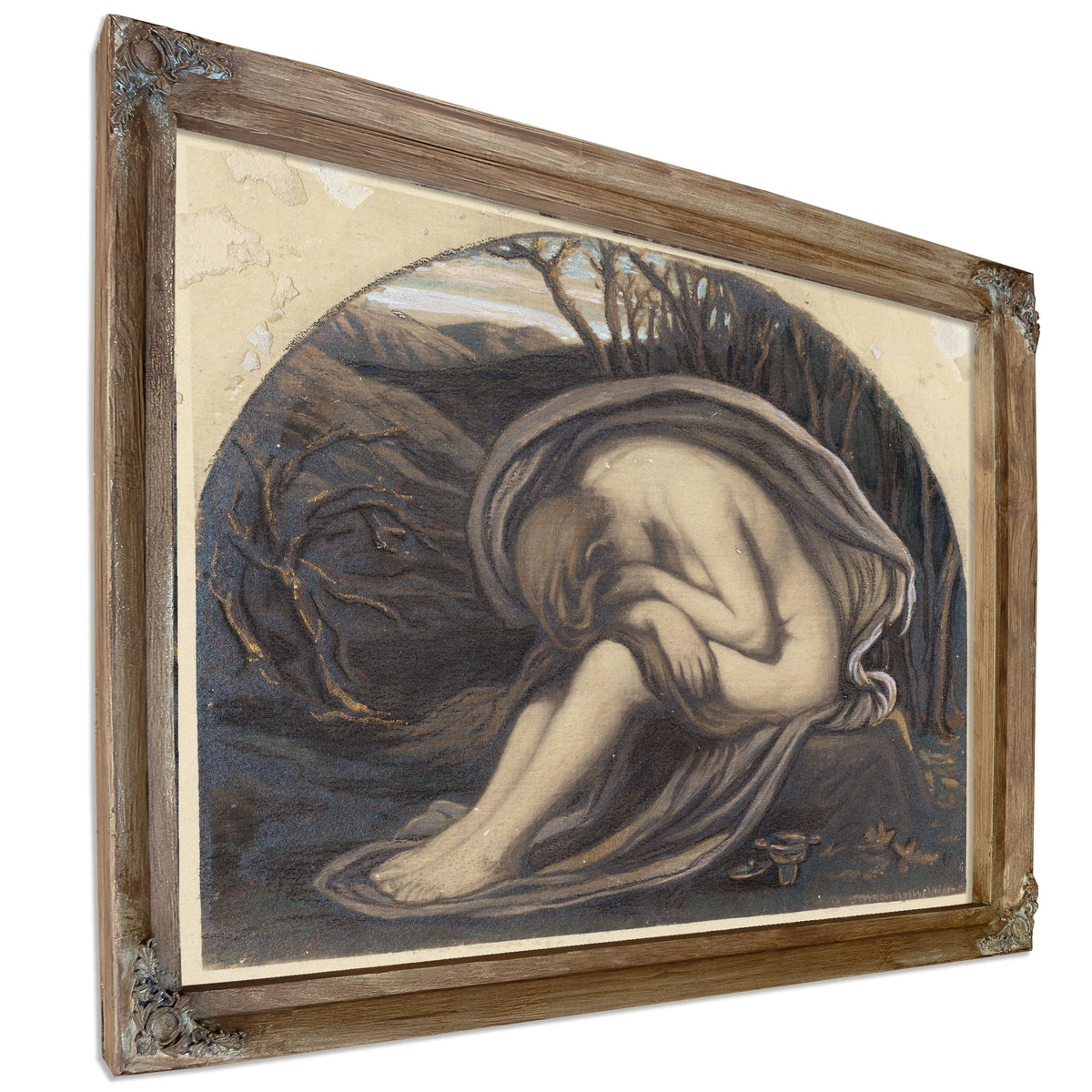 The Magdalene C 1884 By Elihu Vedder