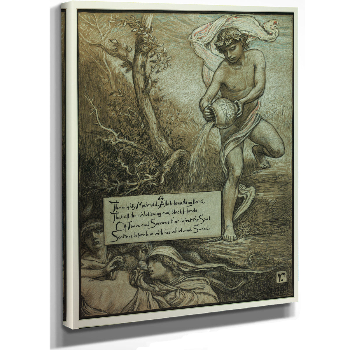 The Mighty Mahmud 1883 1884 By Elihu Vedder