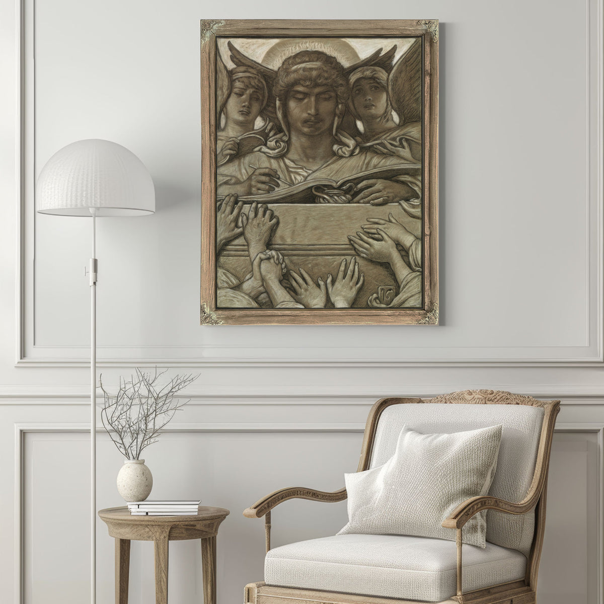 The Recording Angel 1883 1884 By Elihu Vedder