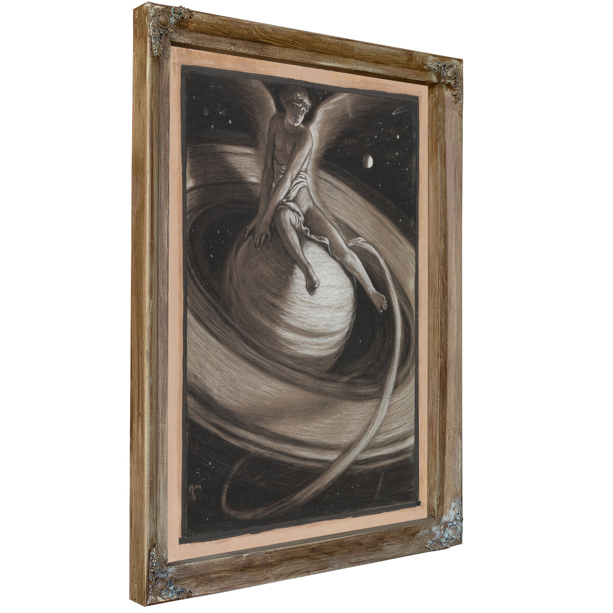 The Throne Saturn 1883 1884 By Elihu Vedder