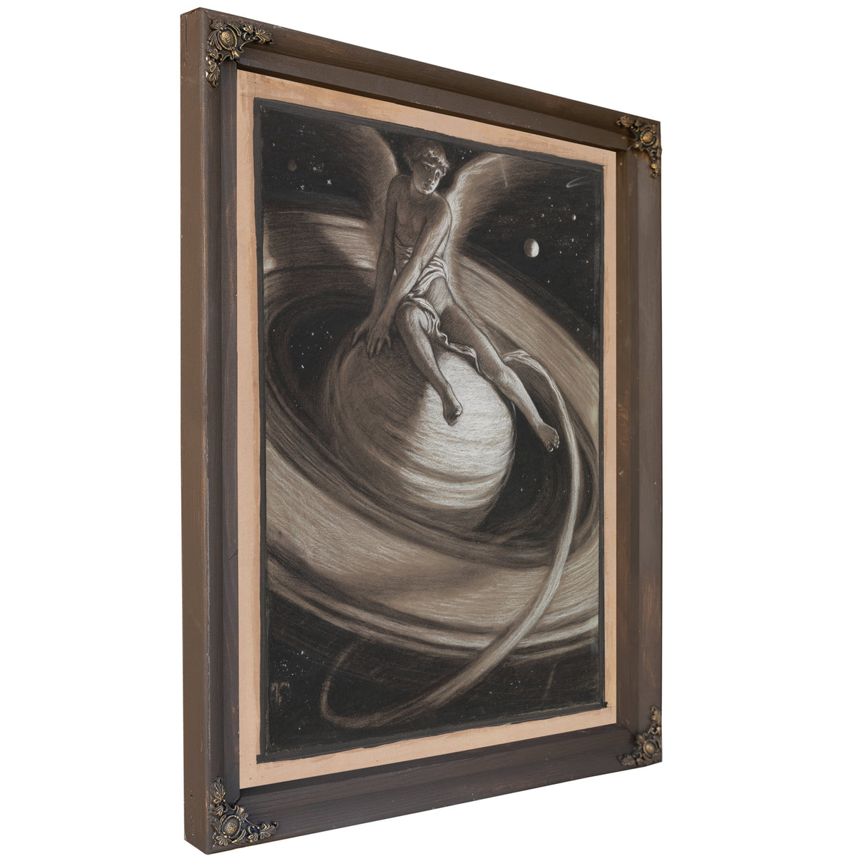 The Throne Saturn 1883 1884 By Elihu Vedder