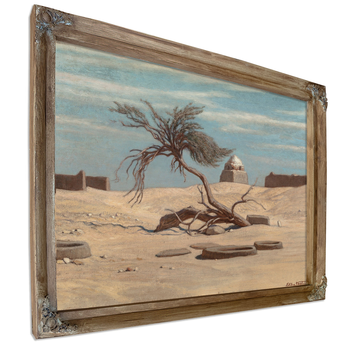 Tree Graves the Way to Tel El Armano By Elihu Vedder