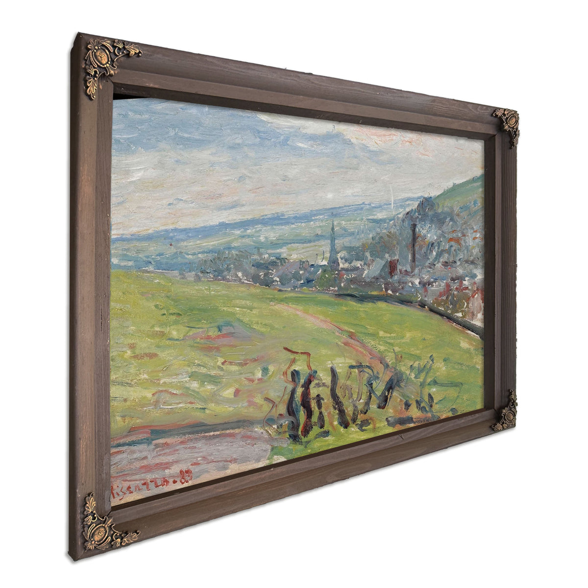 Environs De Rouen by Camille Pissarro