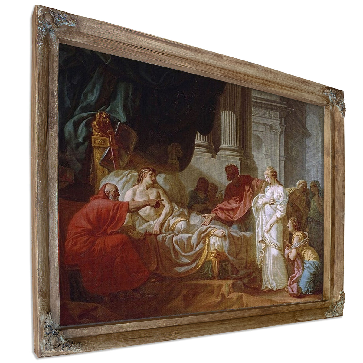 Erasistratus Discovers The Cause Of Antiochus's Disease By Jacques Louis David
