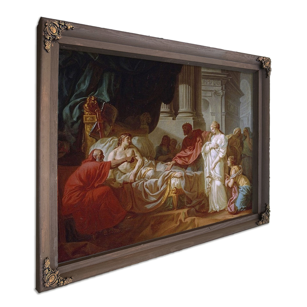 Erasistratus Discovers The Cause Of Antiochus's Disease By Jacques Louis David