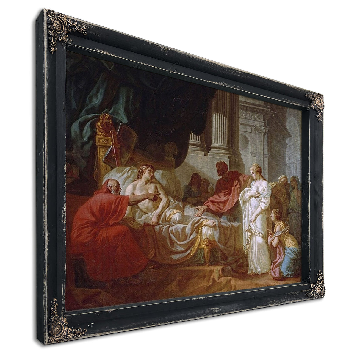 Erasistratus Discovers The Cause Of Antiochus's Disease By Jacques Louis David