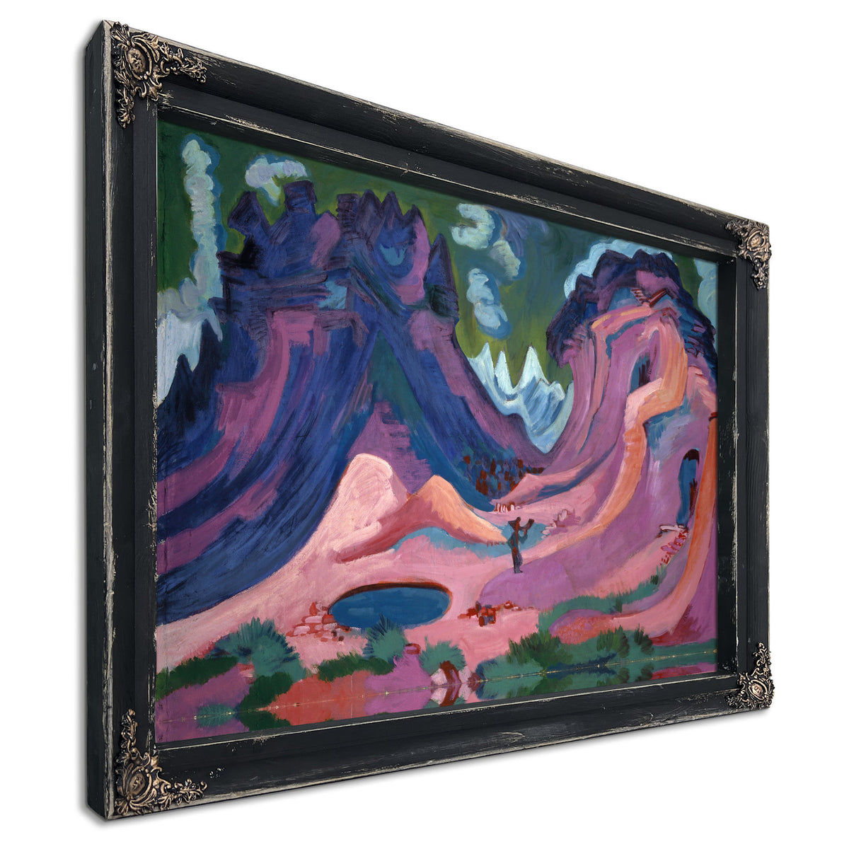 Amselfluh 1922 By Ernst Ludwig Kirchner