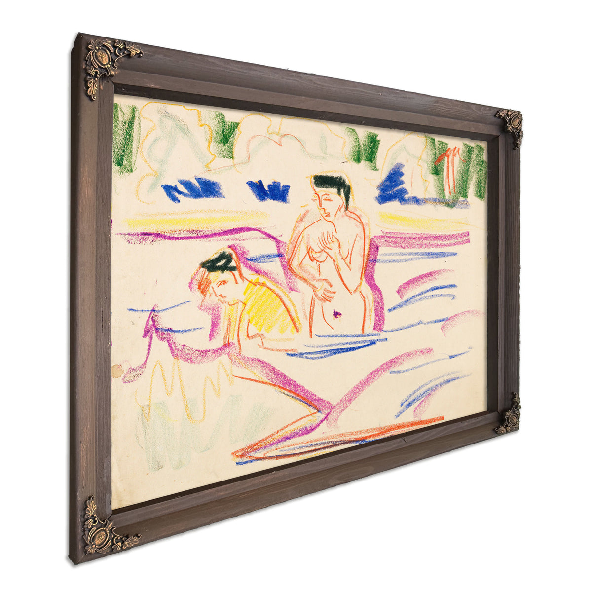 Badende Frauen 1909 By Ernst Ludwig Kirchner