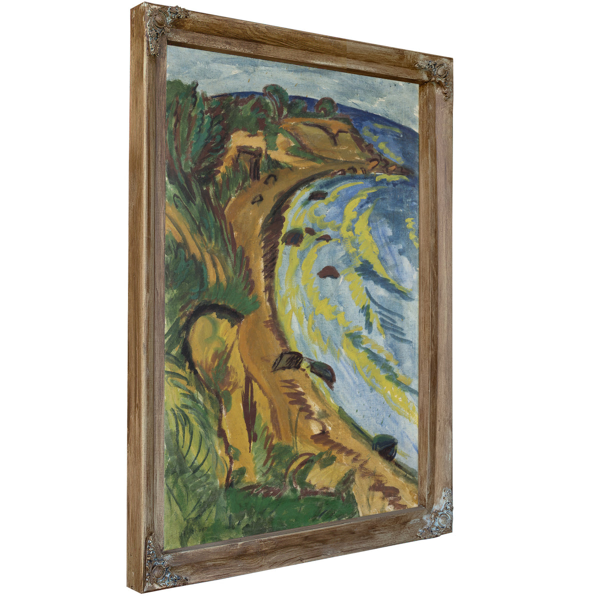 Bay the Coast Fehmarn 1913 By Ernst Ludwig Kirchner