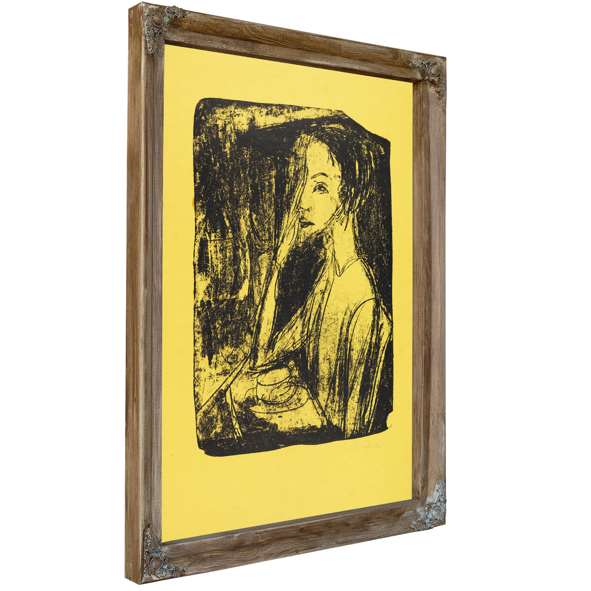 Bildnis Frau Nelly Fehr 1915 By Ernst Ludwig Kirchner