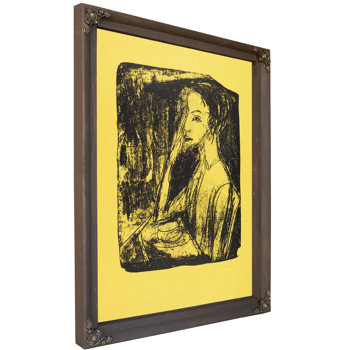 Bildnis Frau Nelly Fehr 1915 By Ernst Ludwig Kirchner