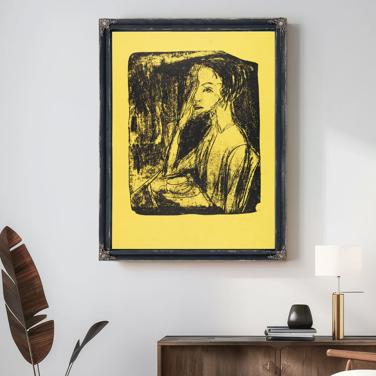 Bildnis Frau Nelly Fehr 1915 By Ernst Ludwig Kirchner