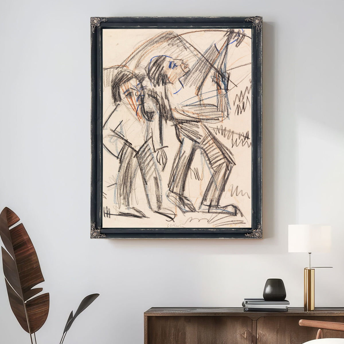 Bogenschutze 1920 By Ernst Ludwig Kirchner