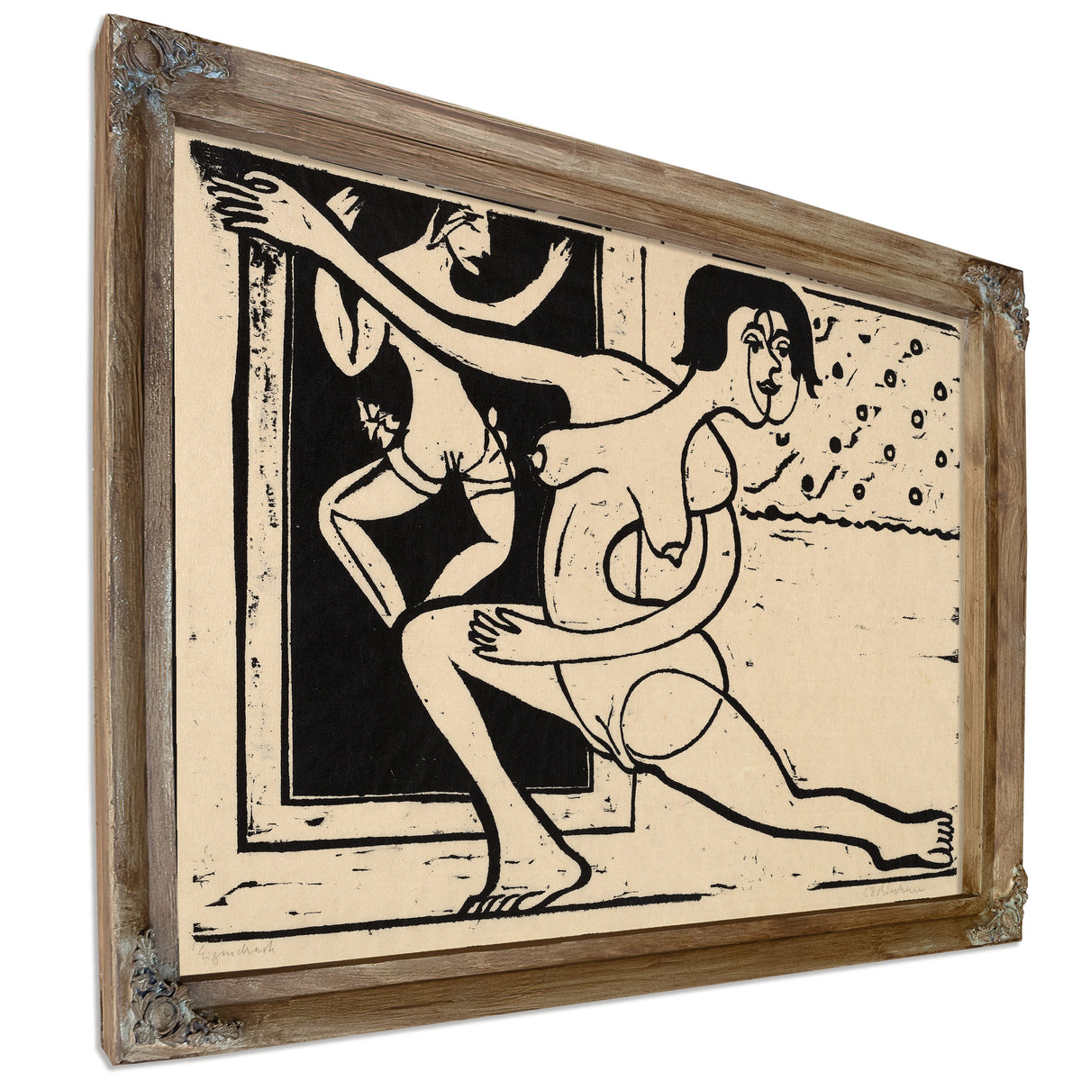 Dancer Practicing 1934 By Ernst Ludwig Kirchner