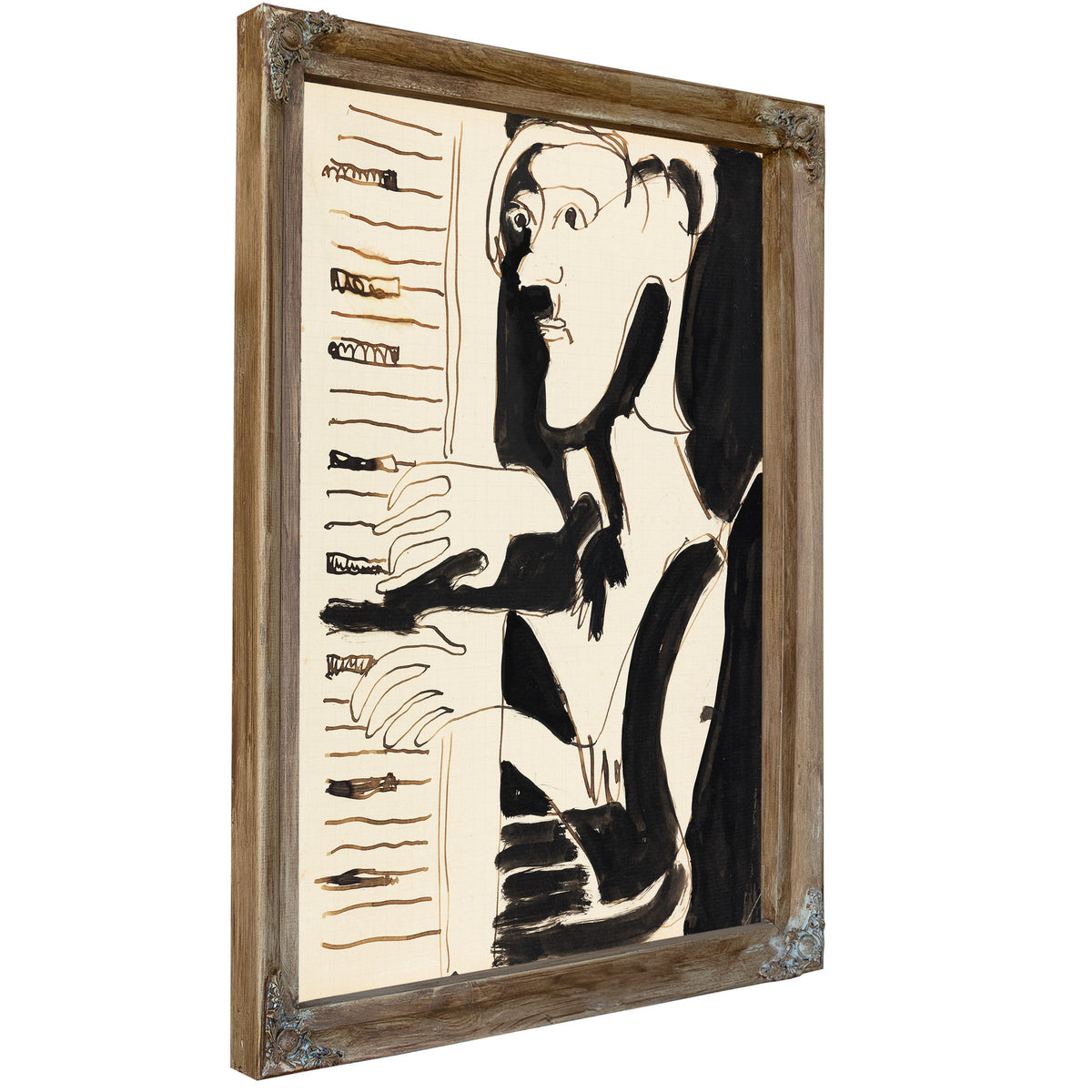 Der Orgelspieler Orgler von Spina By Ernst Ludwig Kirchner