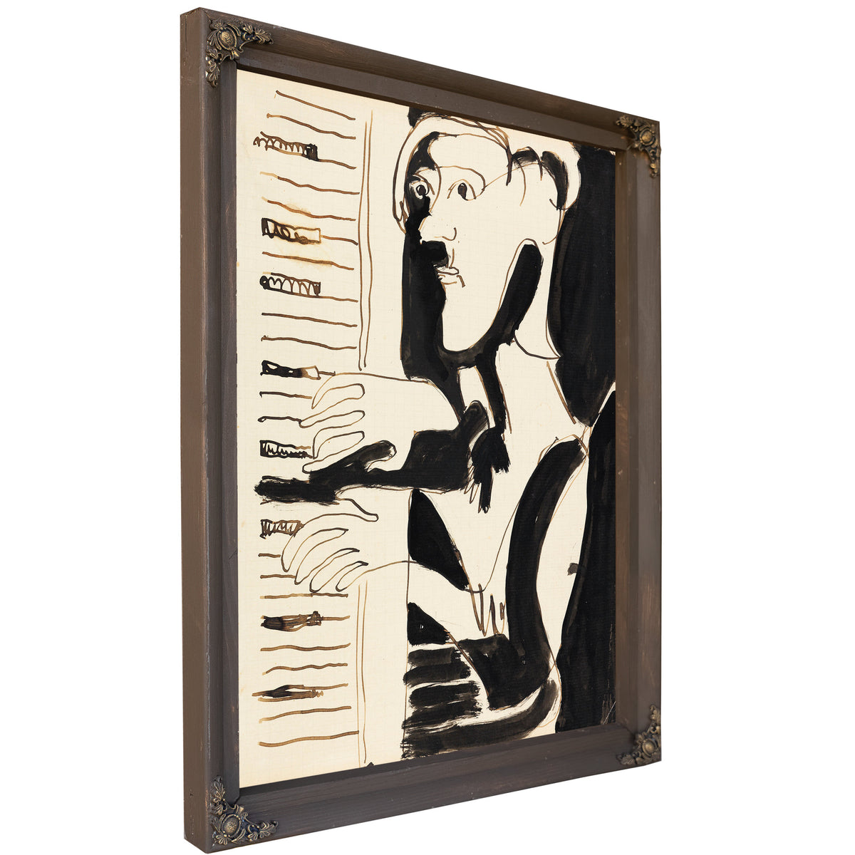 Der Orgelspieler Orgler von Spina By Ernst Ludwig Kirchner