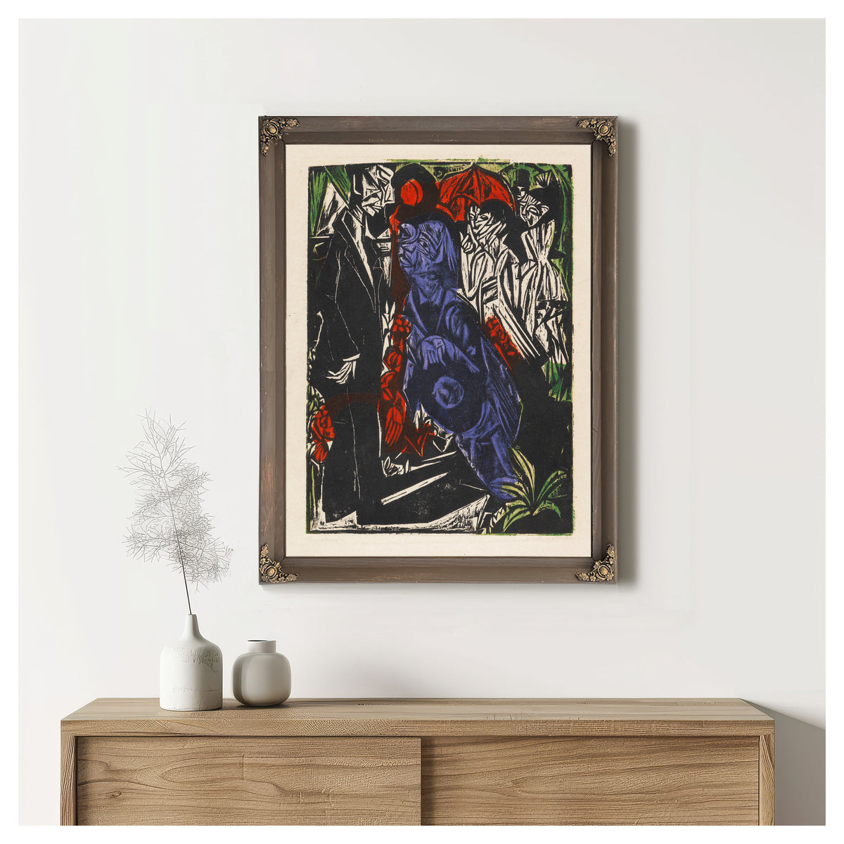 Der Verkauf Des Schattens 1915 By Ernst Ludwig Kirchner