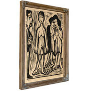 Die Entscheidung 1926 By Ernst Ludwig Kirchner