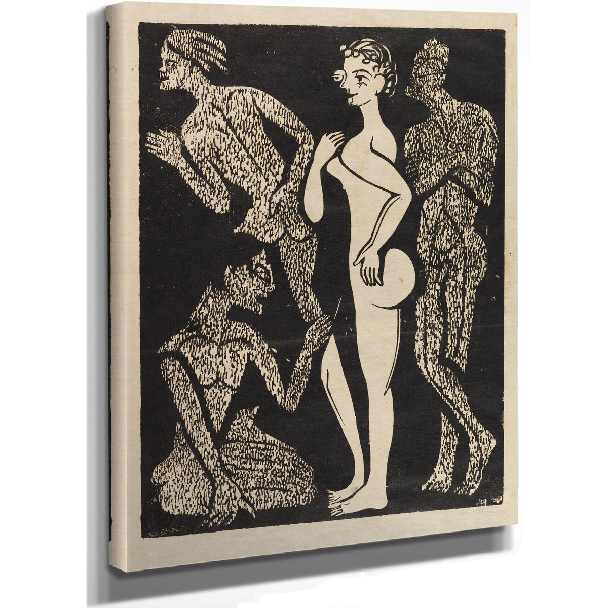 Die Frau Und Die Manner 1937 By Ernst Ludwig Kirchner