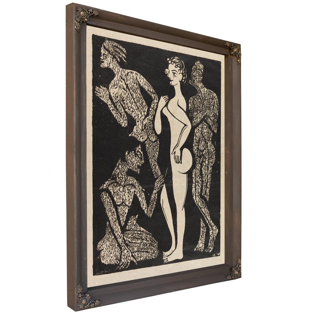Die Frau Und Die Manner 1937 By Ernst Ludwig Kirchner