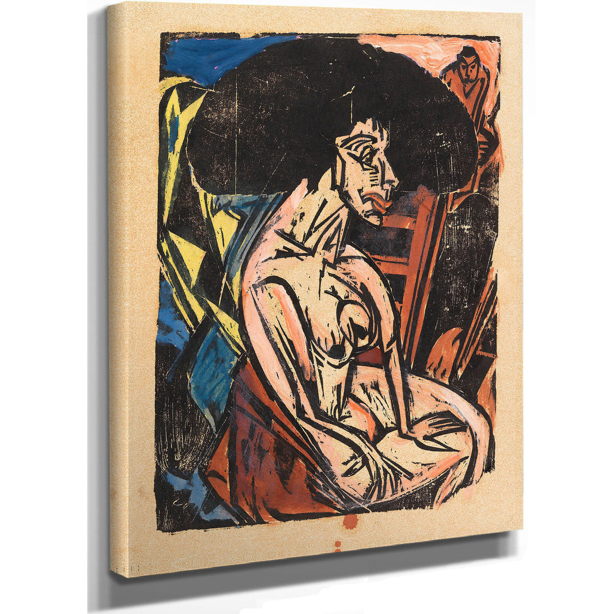 Die Geliebte 1915 By Ernst Ludwig Kirchner