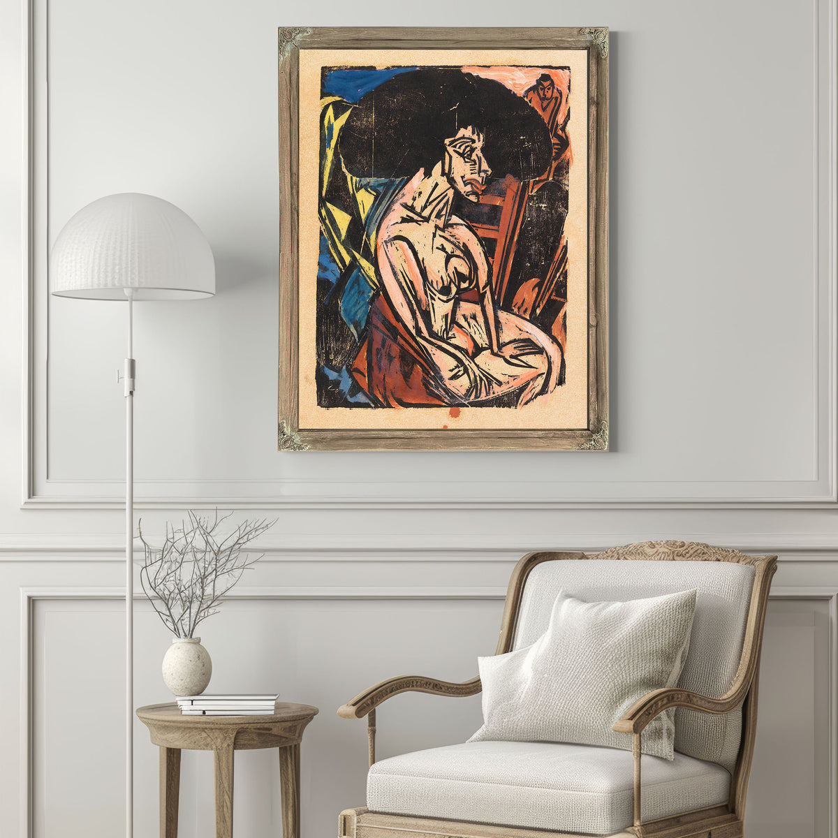 Die Geliebte 1915 By Ernst Ludwig Kirchner