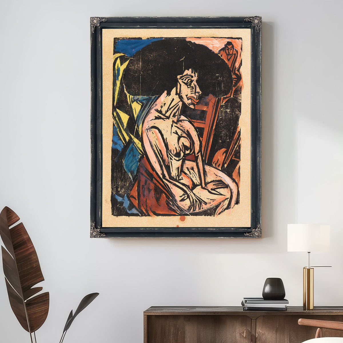 Die Geliebte 1915 By Ernst Ludwig Kirchner