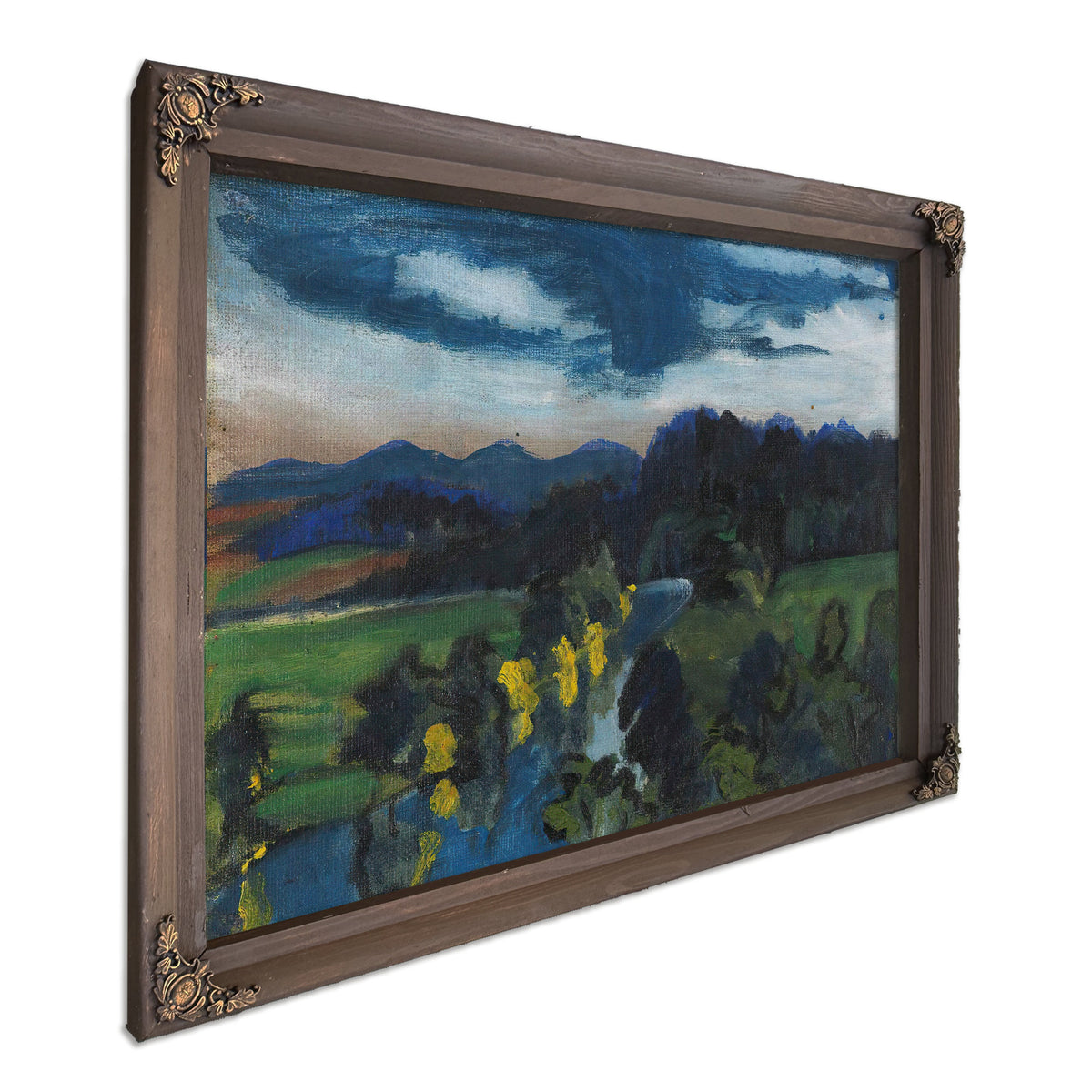 Die Mulde Bei Lichtenwalde 1903 20 By Ernst Ludwig Kirchner