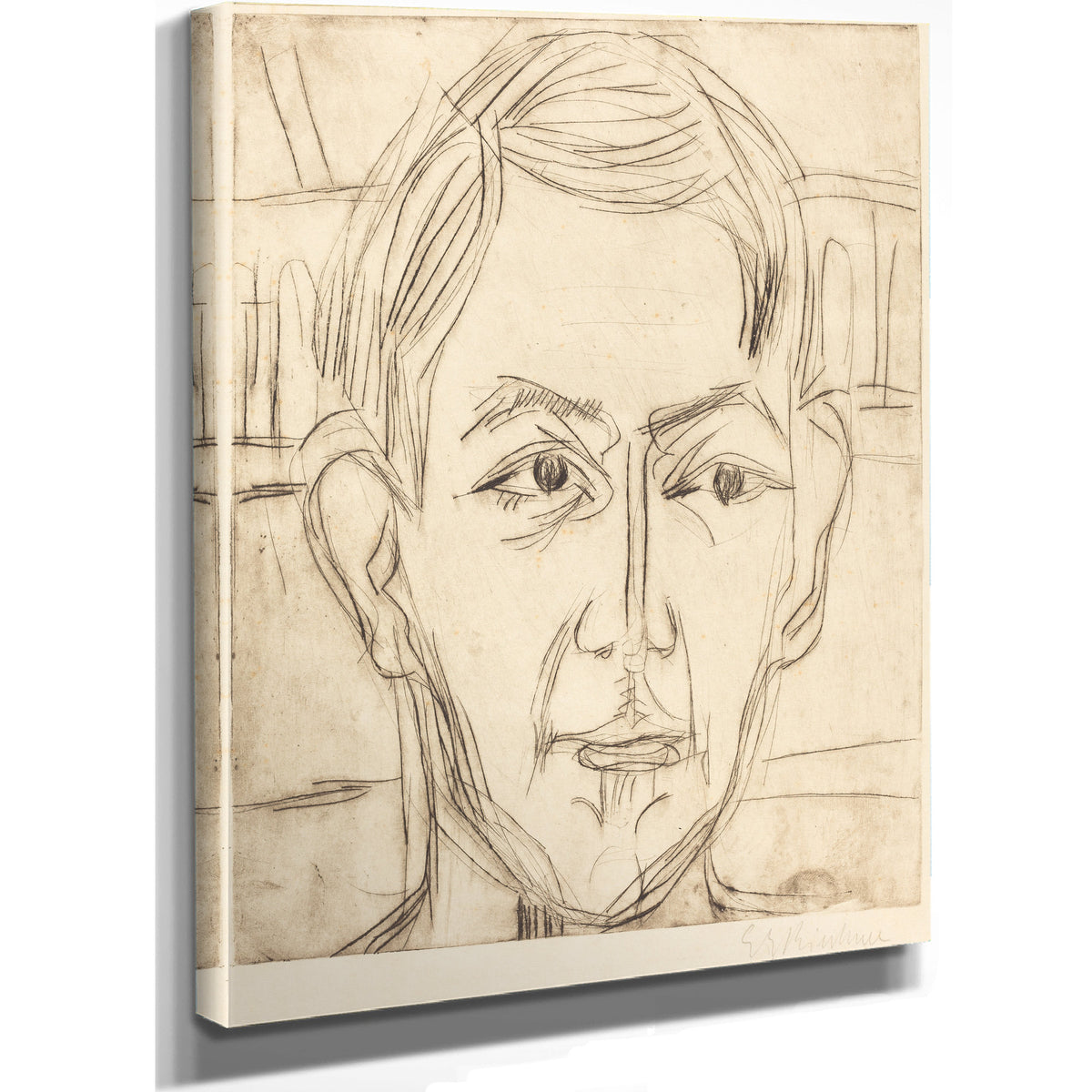 Dr Hans Butow 1925 By Ernst Ludwig Kirchner