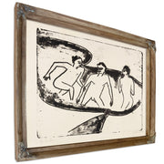 Drei Akte Im Wasser Moritzburg 1910 By Ernst Ludwig Kirchner