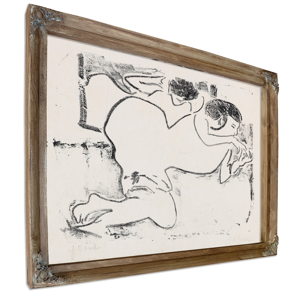 Fingerspielende Dodo 1909 By Ernst Ludwig Kirchner