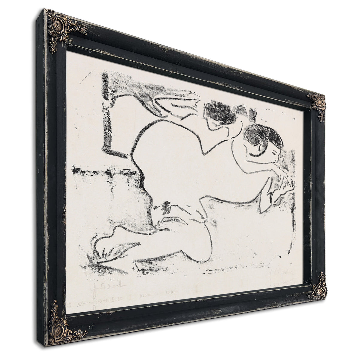 Fingerspielende Dodo 1909 By Ernst Ludwig Kirchner