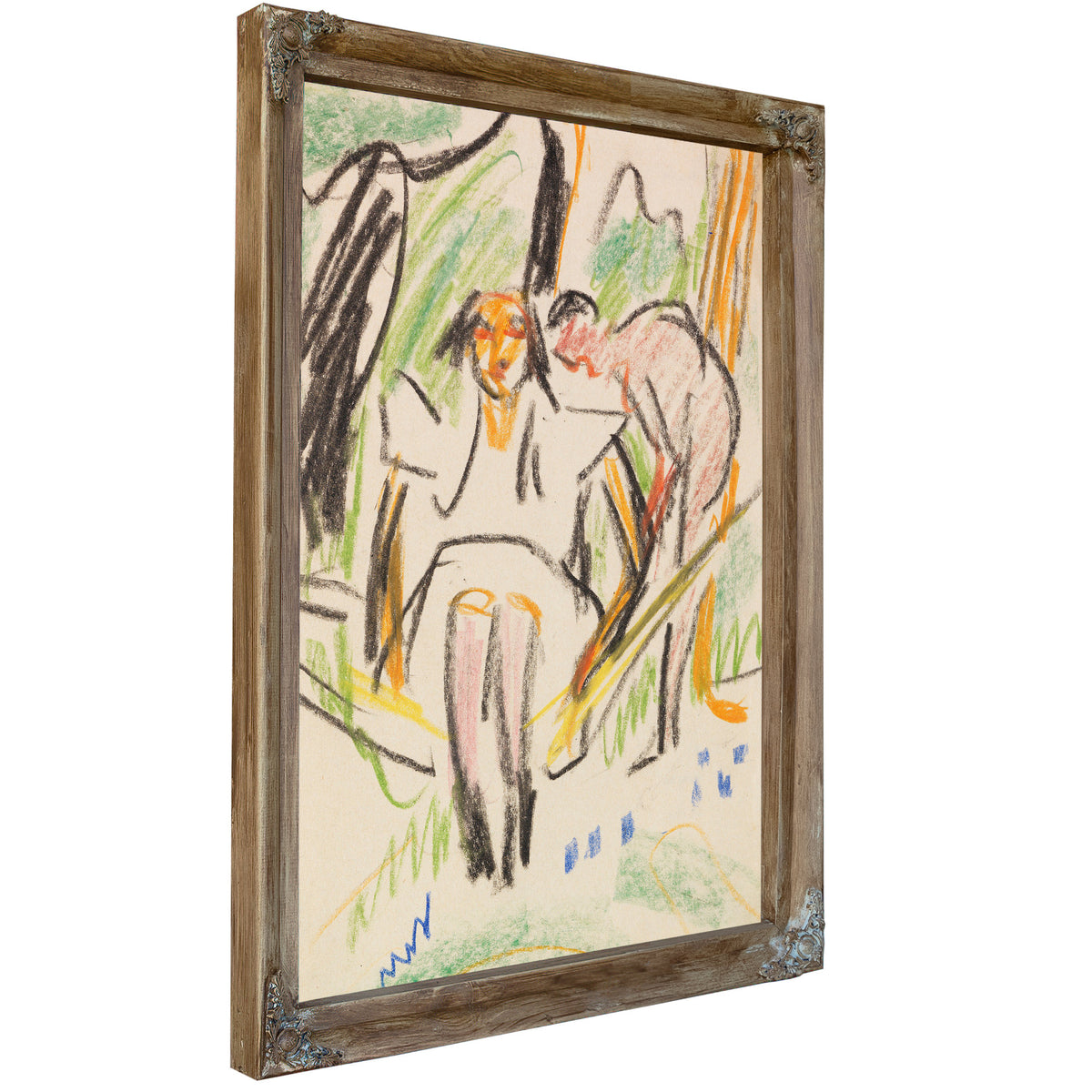 Franzi der Hangematte 1910 By Ernst Ludwig Kirchner