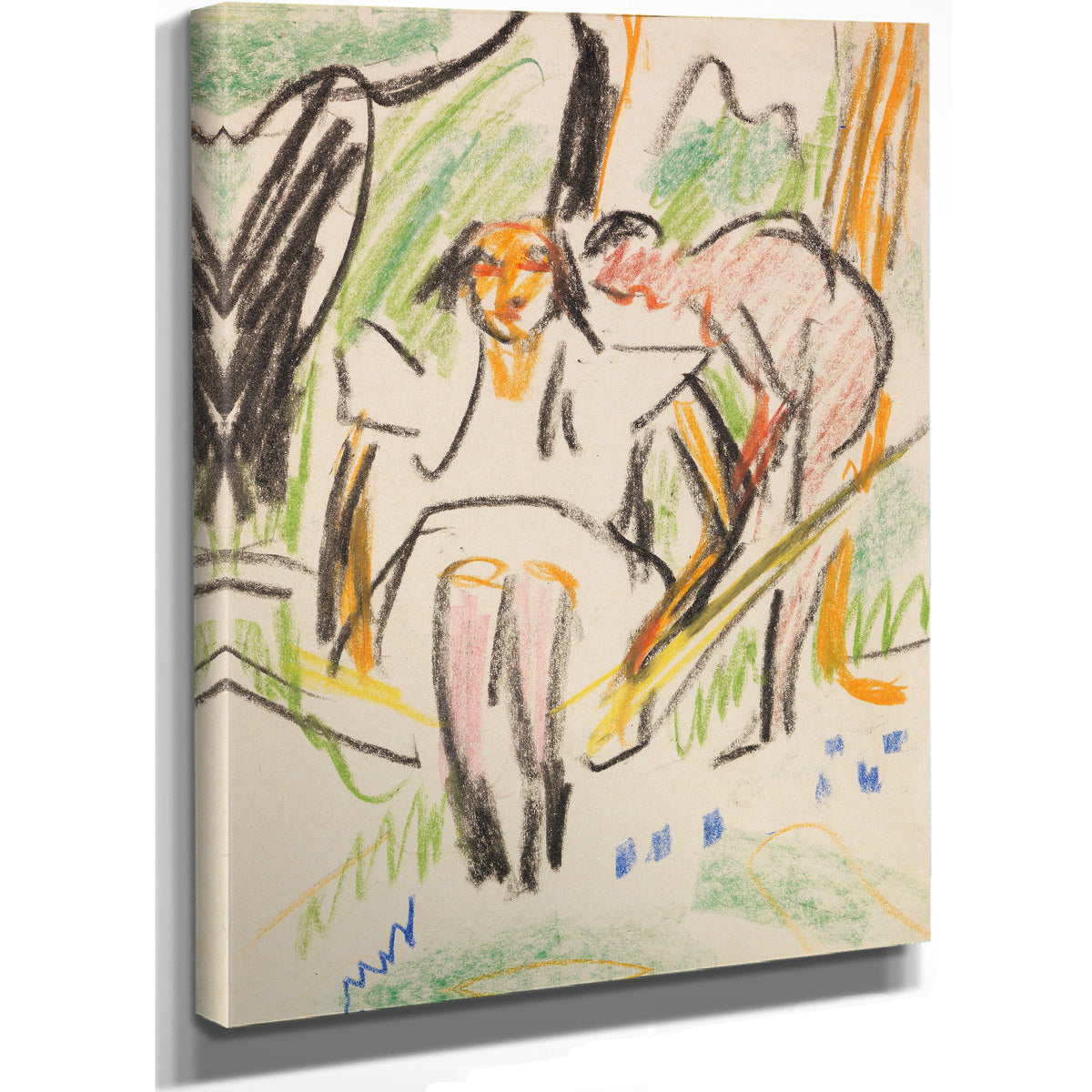 Franzi der Hangematte 1910 By Ernst Ludwig Kirchner