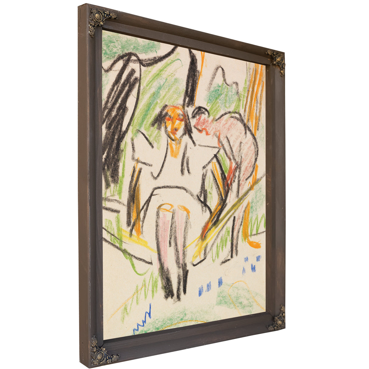 Franzi der Hangematte 1910 By Ernst Ludwig Kirchner