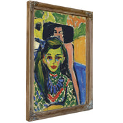 Franzi Front Carved Chair 1910 By Ernst Ludwig Kirchner