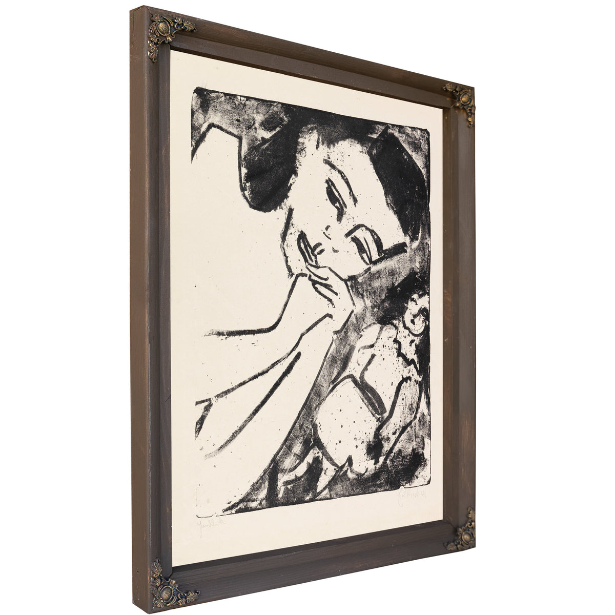 Franzikopf Mit Puppe 1910 By Ernst Ludwig Kirchner