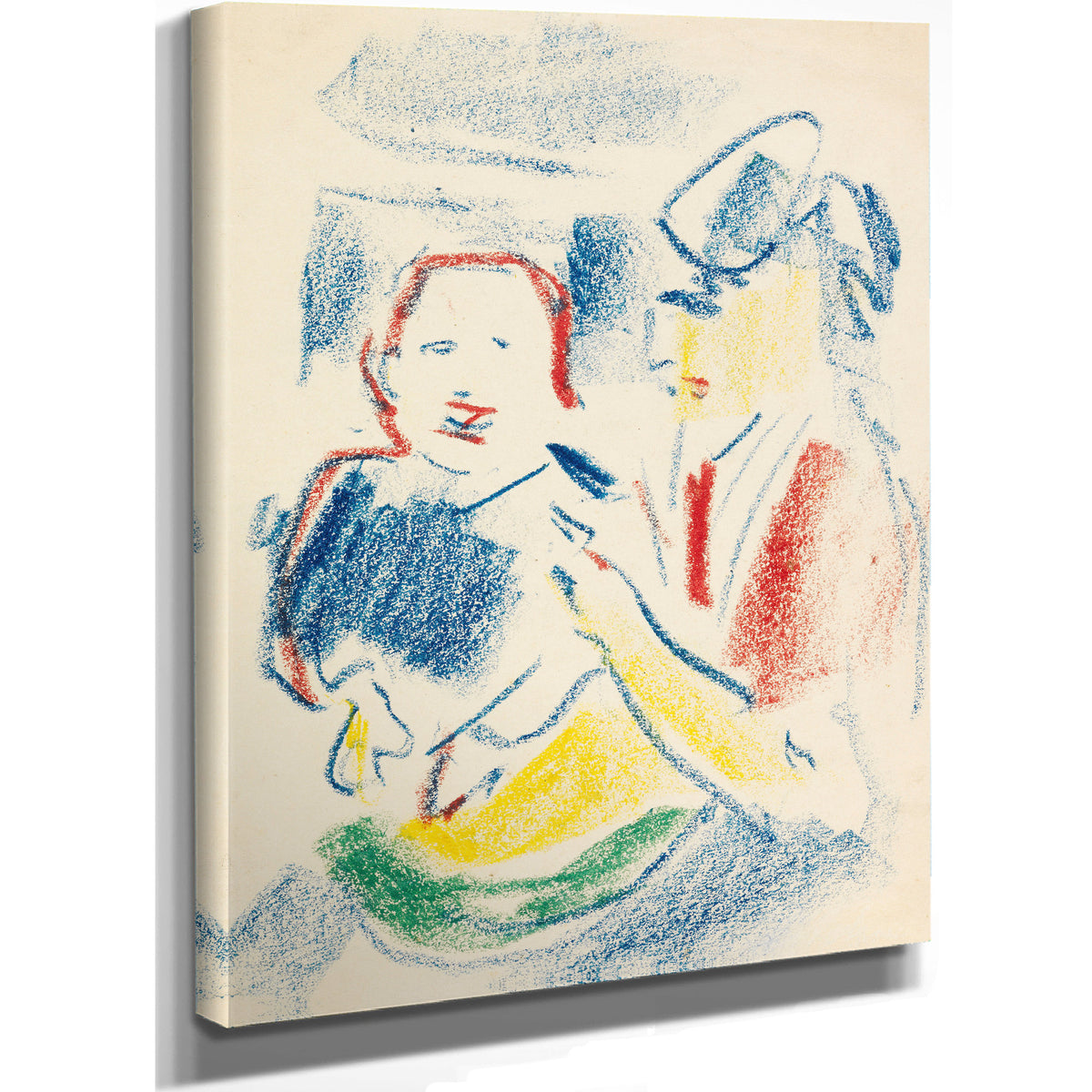 Frau Mit Kind 1908 By Ernst Ludwig Kirchner