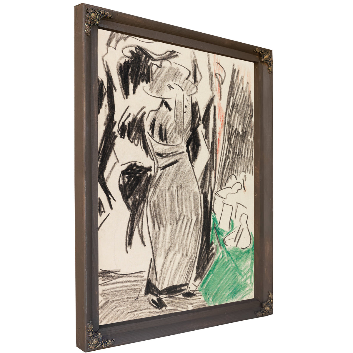 Frau Vor Dem Spiegel 1910 By Ernst Ludwig Kirchner