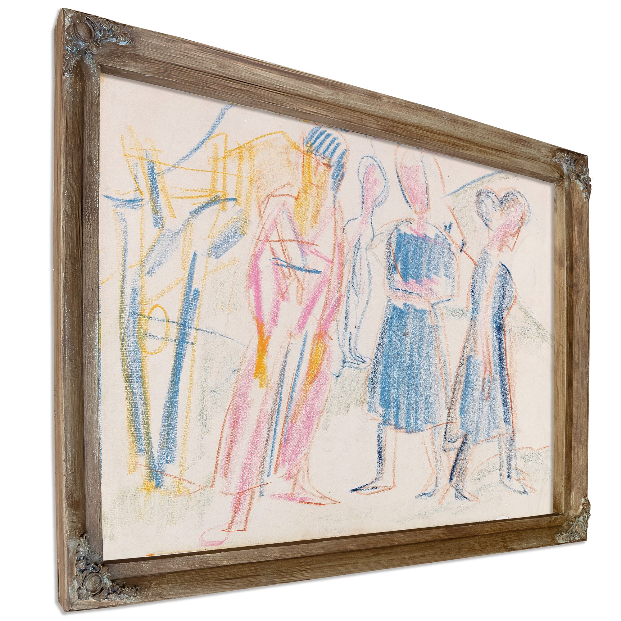 Frauen Landschaft 1925 1930 By Ernst Ludwig Kirchner