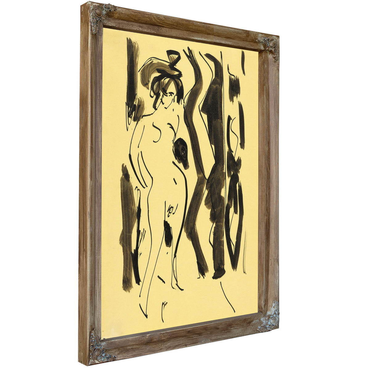 Frauenakt 1910 By Ernst Ludwig Kirchner