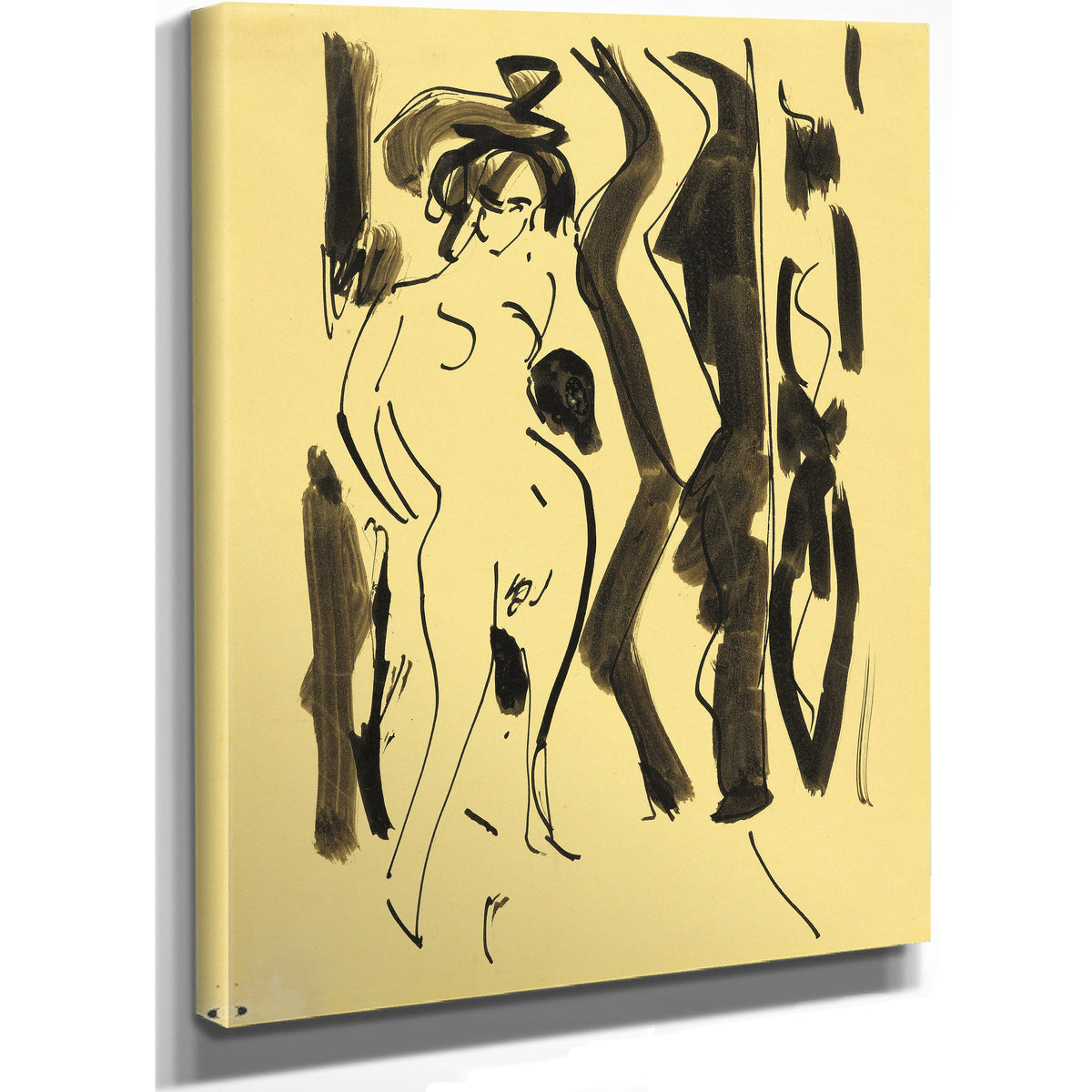Frauenakt 1910 By Ernst Ludwig Kirchner