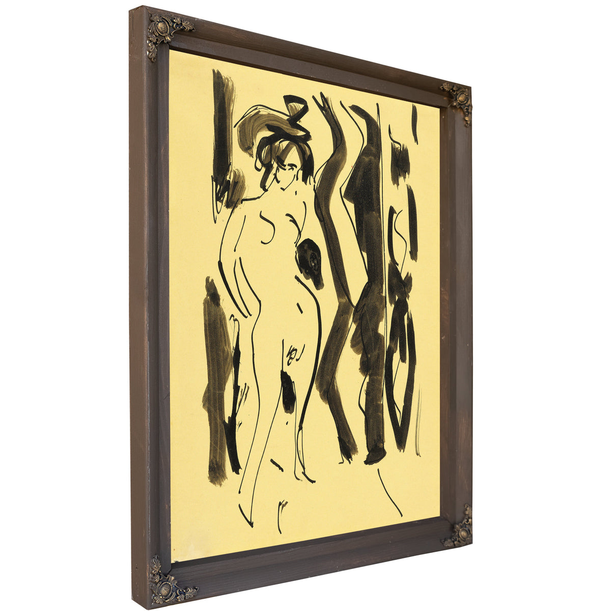Frauenakt 1910 By Ernst Ludwig Kirchner