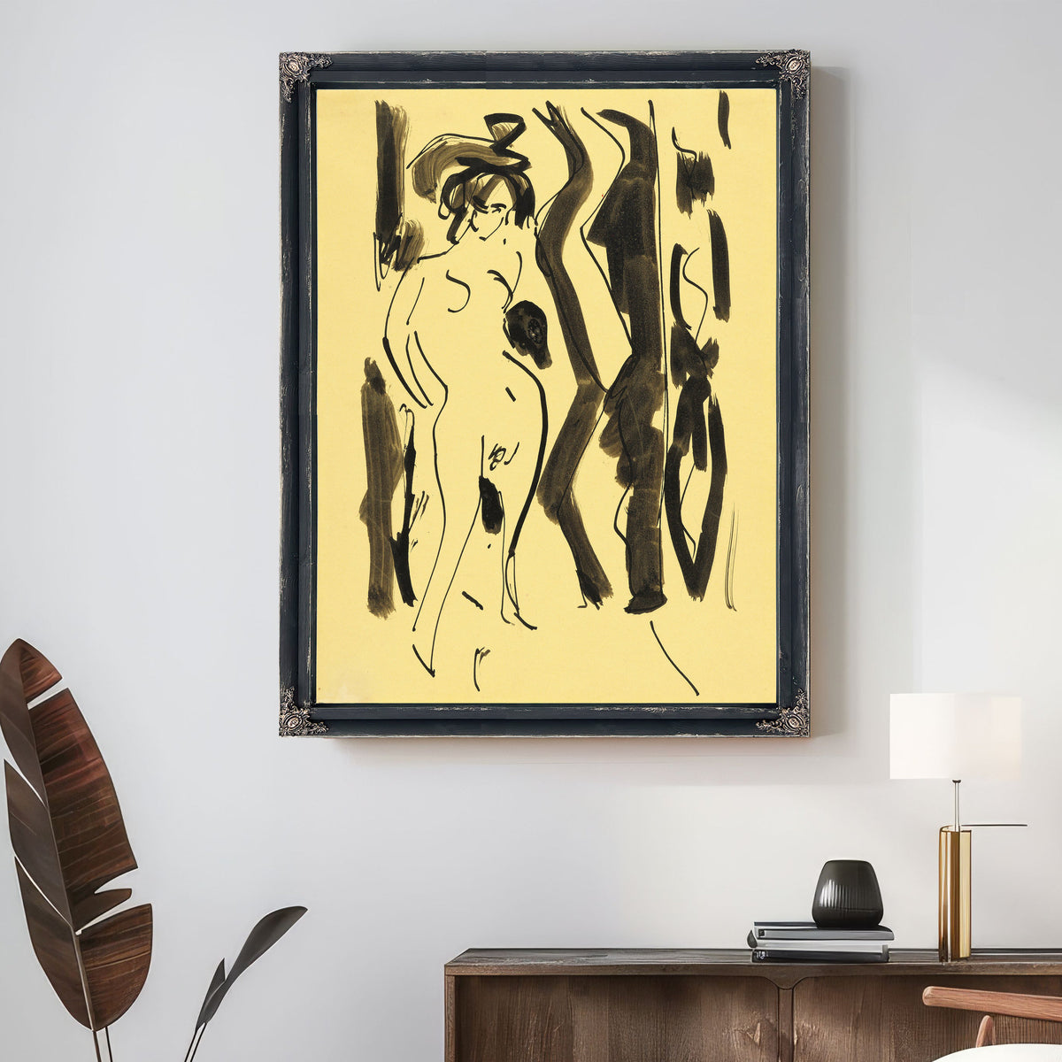 Frauenakt 1910 By Ernst Ludwig Kirchner