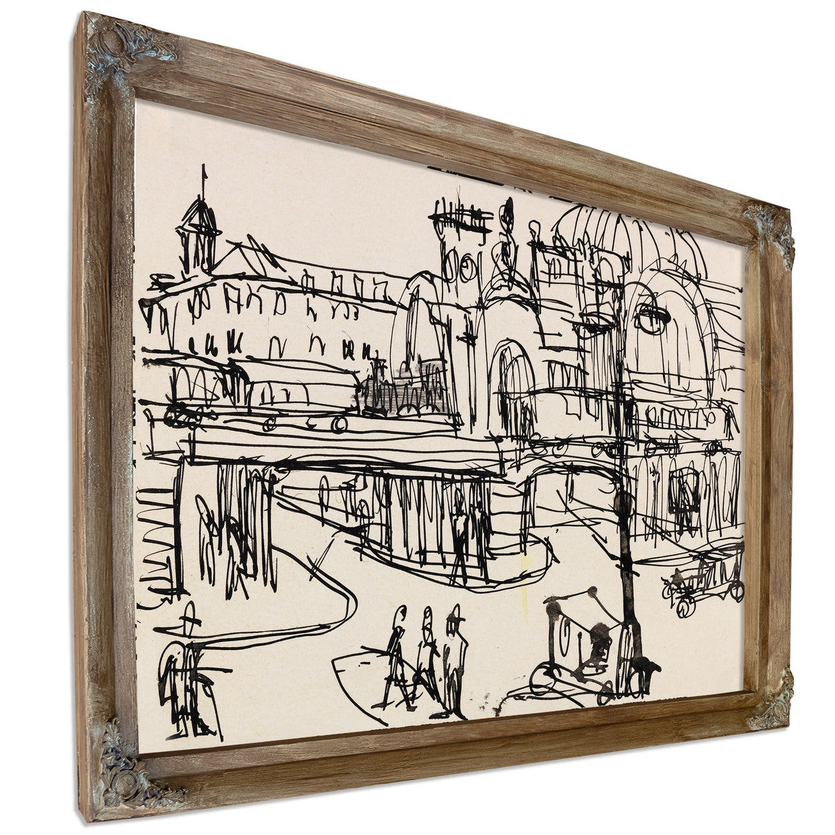 Hauptbahnhof Dresden 1910 By Ernst Ludwig Kirchner