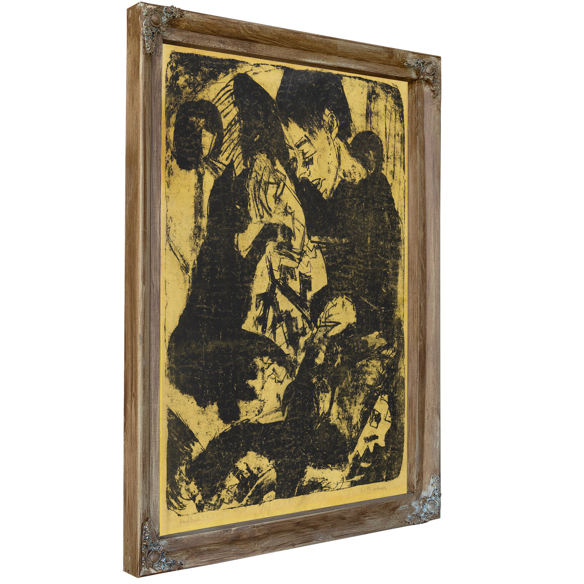 Knabe Mit Katze 1920 By Ernst Ludwig Kirchner