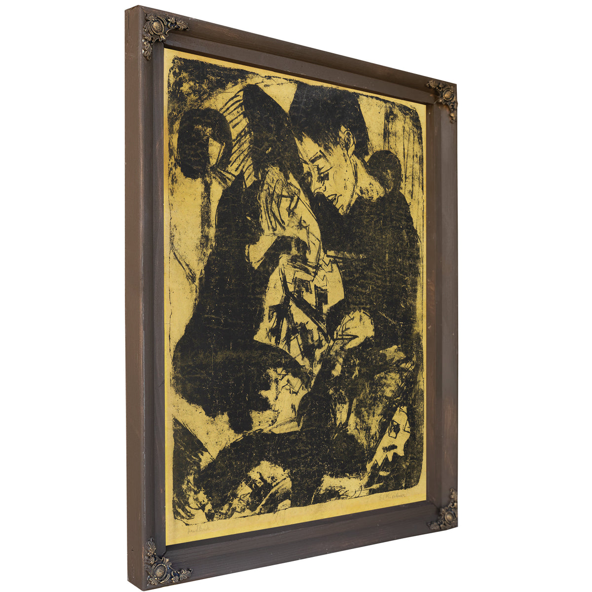 Knabe Mit Katze 1920 By Ernst Ludwig Kirchner