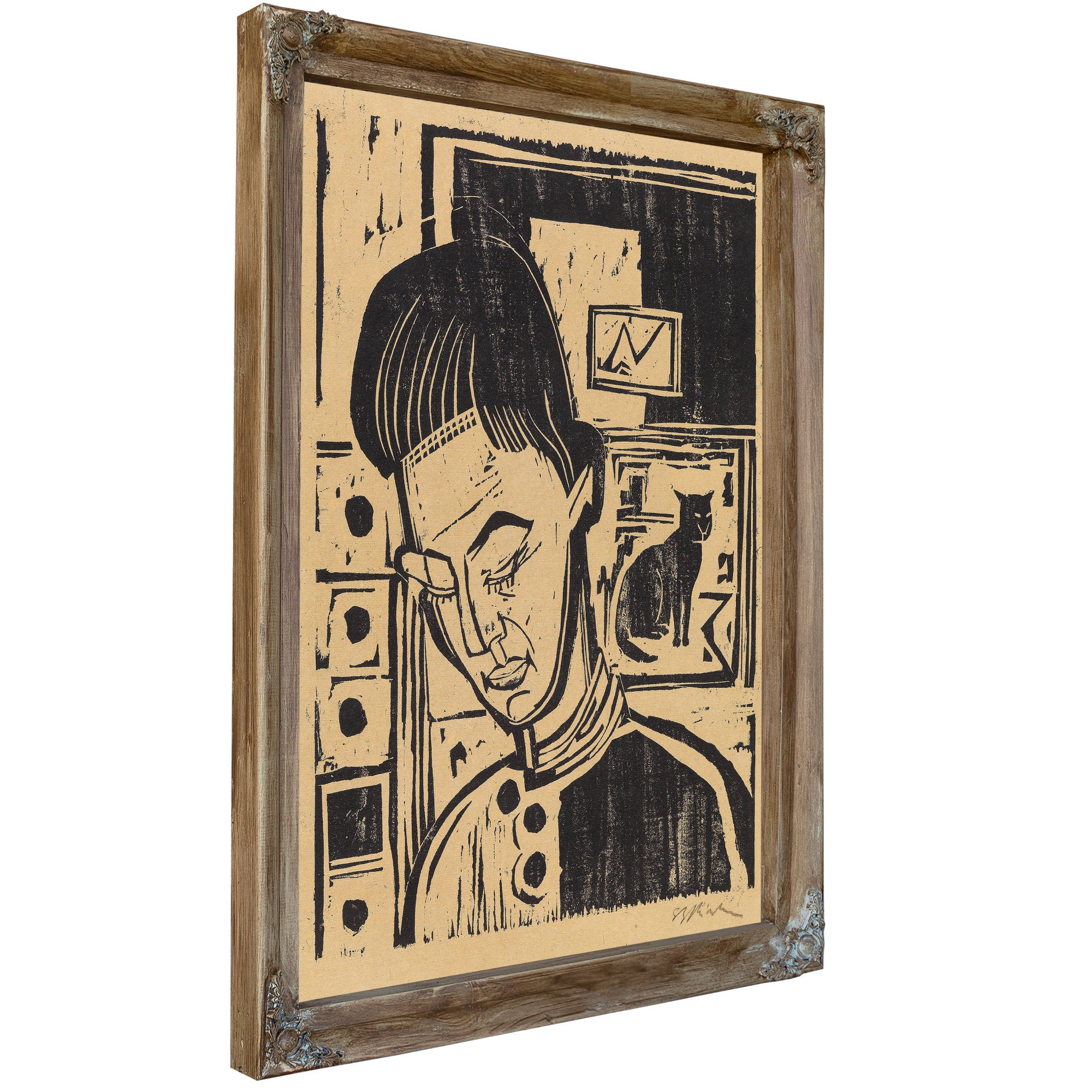 Knabenkopf Andreas 1924 By Ernst Ludwig Kirchner